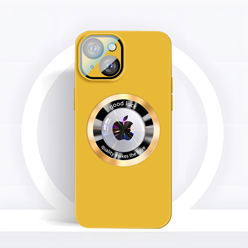 iPhone MagSafe Series | Slim Matte Cutout Logo Phone Case