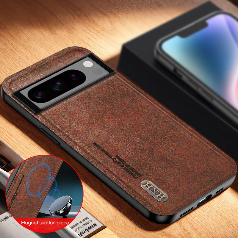 Google Series | Matte Leather Phone Case