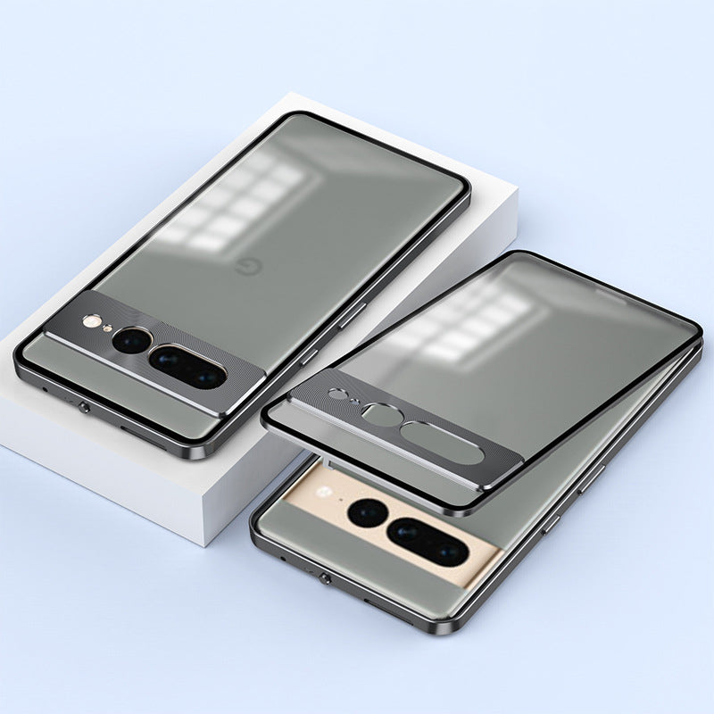 Single-Sided Buckle Metal Frame Case For Google Pixel Series