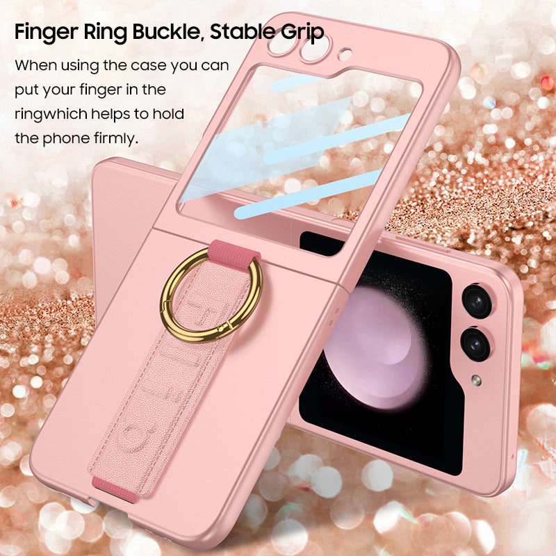 Hand Strap Ring Case For Galaxy Z Flip Series