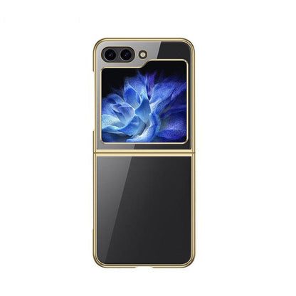 Electroplated Transparent Case For Galaxy Z Flip Series