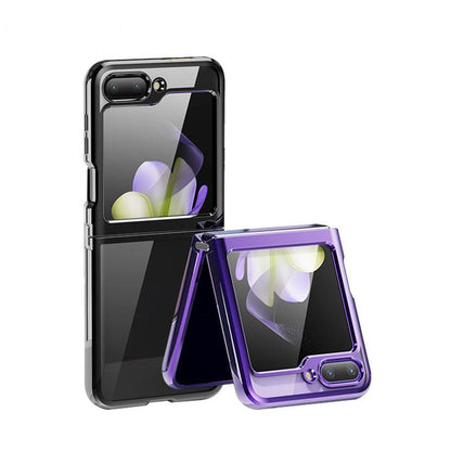 Electroplated Transparent Case for Galaxy Z Flip Series