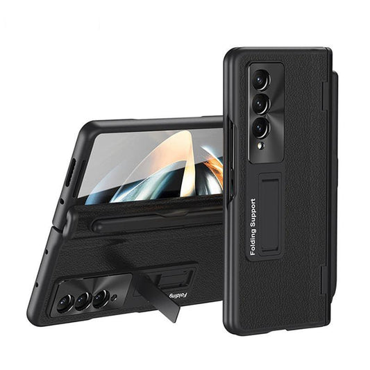 Folding Mobile Phone Leather Case For Galaxy Z Fold Series