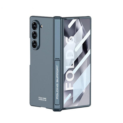 Frosted Ultra-Thin Stand Case For Galaxy Z Fold 6