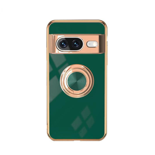 Google series | Electroplated Magnetic Ring Mobile Phone Case