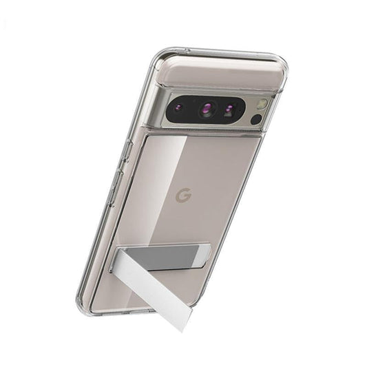 Google Series | HD Transparent Mobile Phone Case with Stand