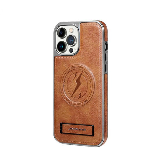 iPhone Series | Business Magsafe Leather Case with Stand