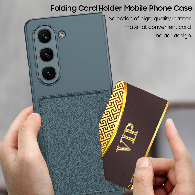 Folding Card Holder Case For Galaxy Z Fold Series