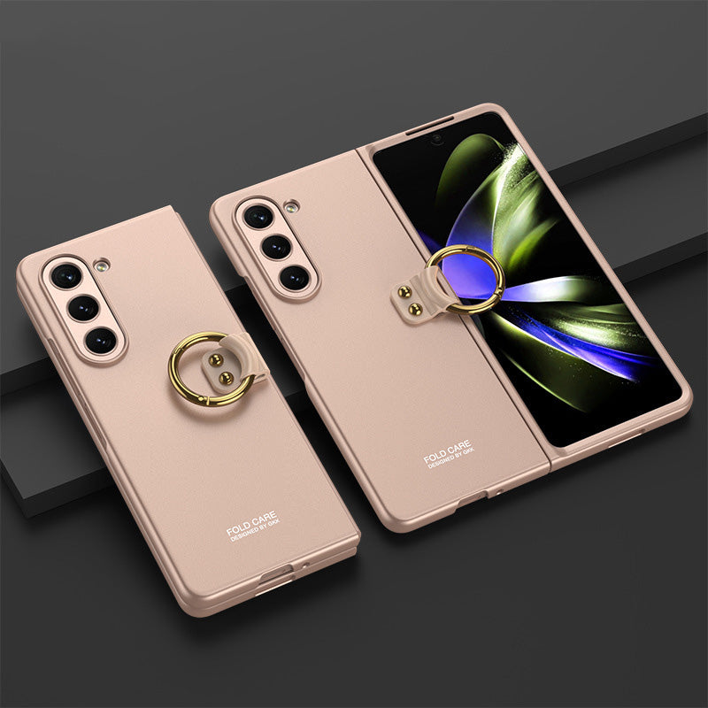 Foldable Case with Ring Buckle For Galaxy Z Fold Series