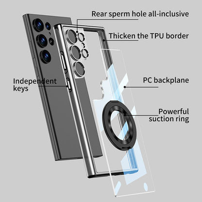 Samsung Magsafe Series | 360° Rotating Metal Stand Phone Case