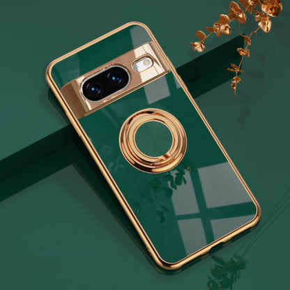 Google series | Electroplated Magnetic Ring Mobile Phone Case