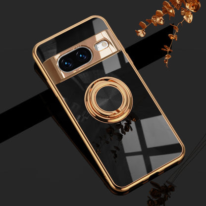 Google series | Electroplated Magnetic Ring Mobile Phone Case