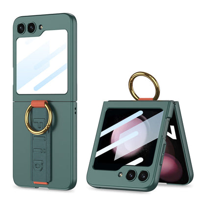 Hand Strap Ring Case For Galaxy Z Flip Series