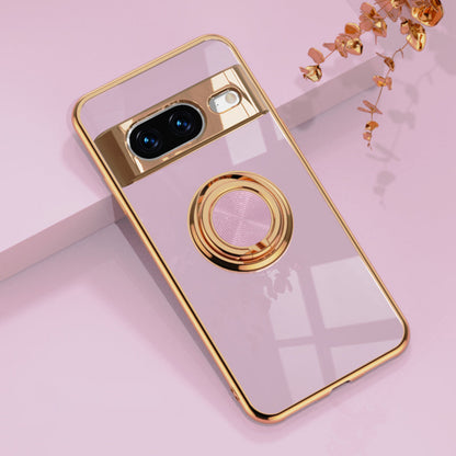 Google series | Electroplated Magnetic Ring Mobile Phone Case