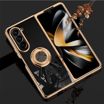 Astronaut Buckle Electroplated Case For Galaxy Z Fold Series