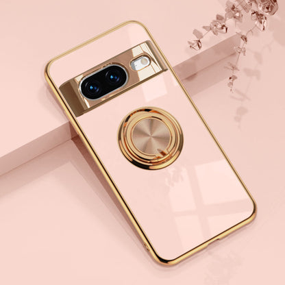 Google series | Electroplated Magnetic Ring Mobile Phone Case