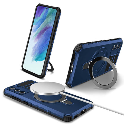 Samsung Magsafe Series | Rotating Magnetic Ring Stand Mobile Phone Case