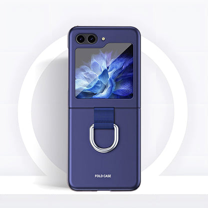 Frosted Band Ring Case For Galaxy Z Flip Series